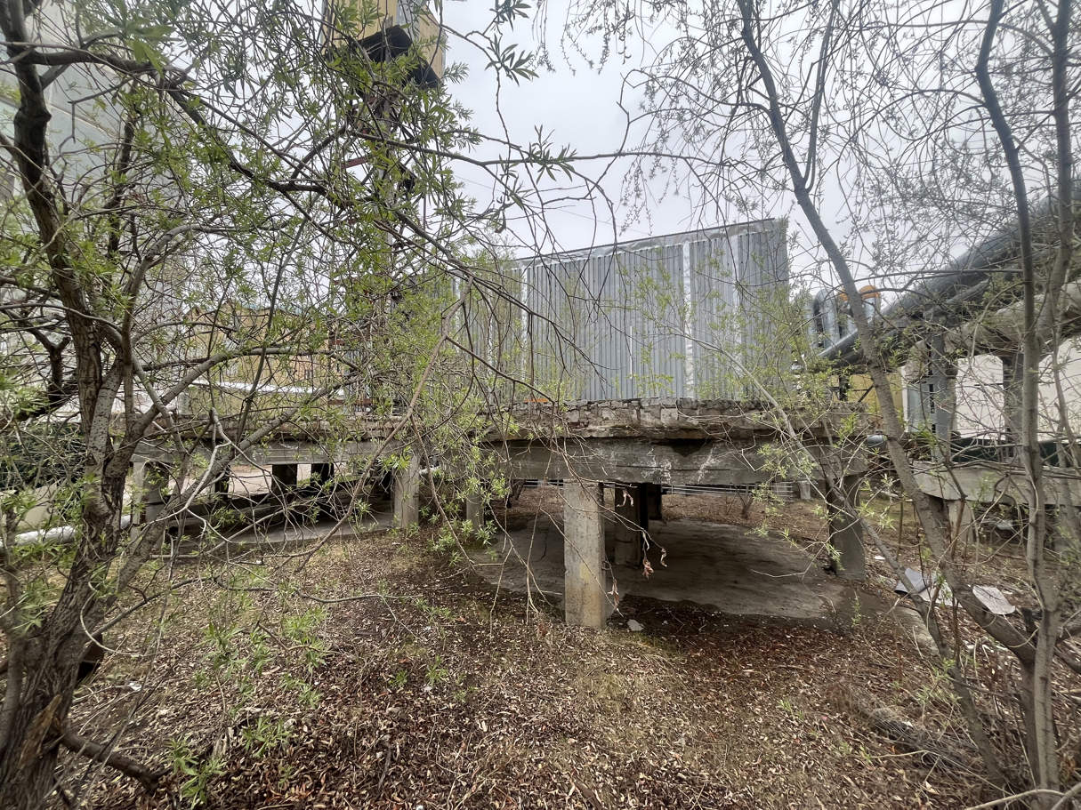 Вид на участок с улицы Губина